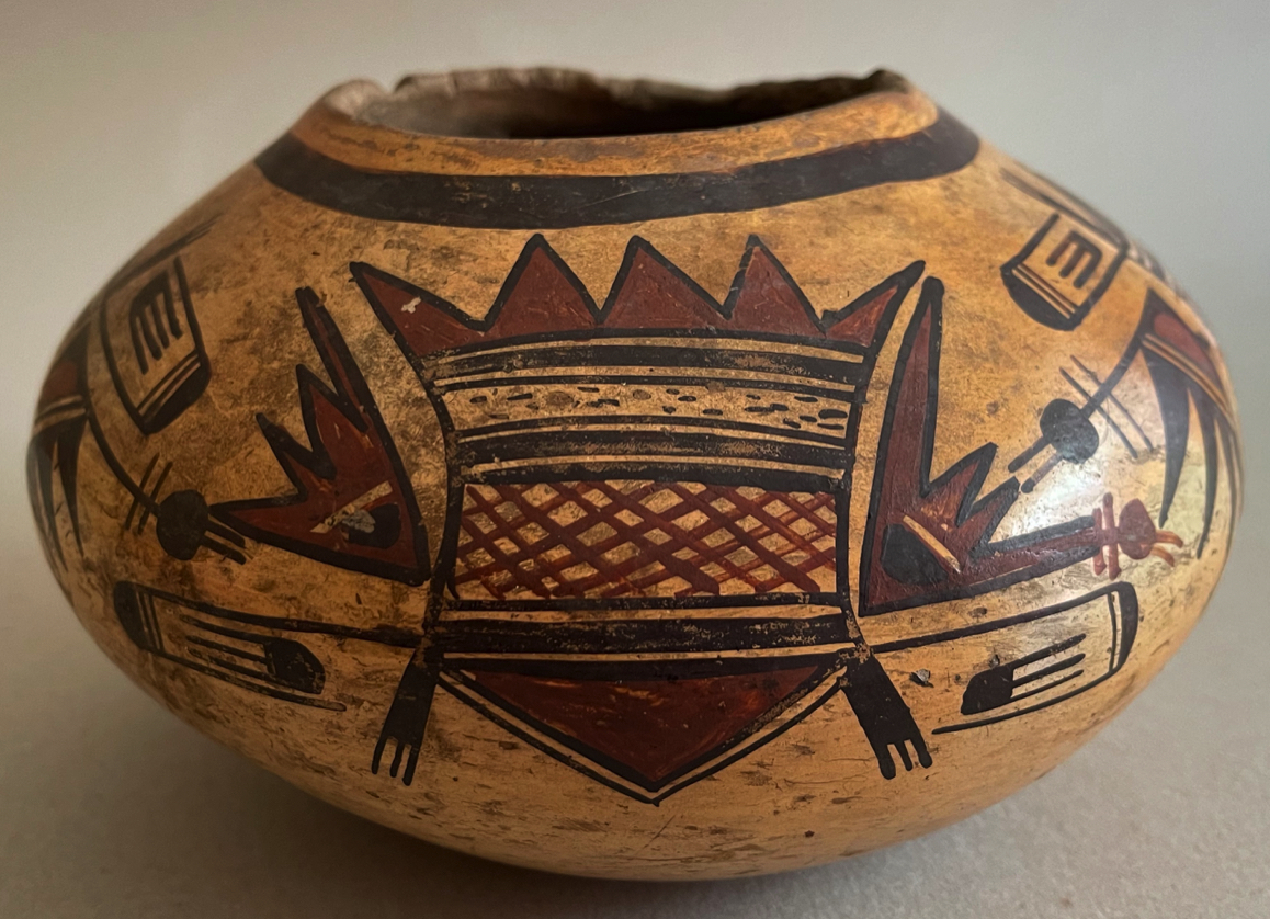 Hopi Polychrome Sikyatki Revival Style Pottery Jar by Nampeyo