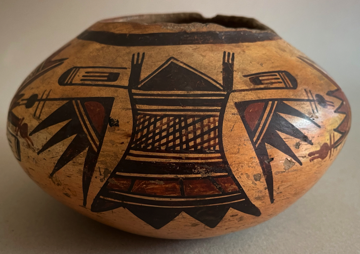 Hopi Polychrome Sikyatki Revival Style Pottery Jar by Nampeyo