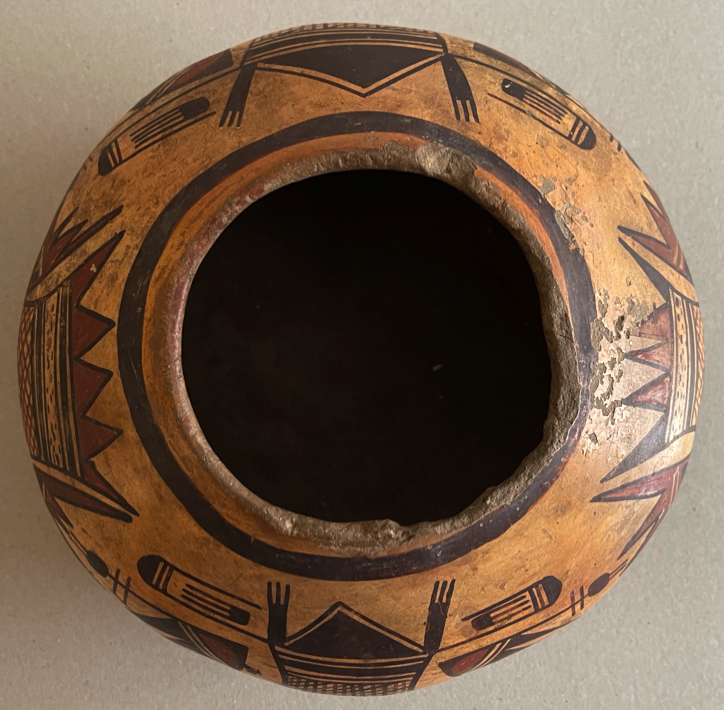 Hopi Polychrome Sikyatki Revival Style Pottery Jar by Nampeyo