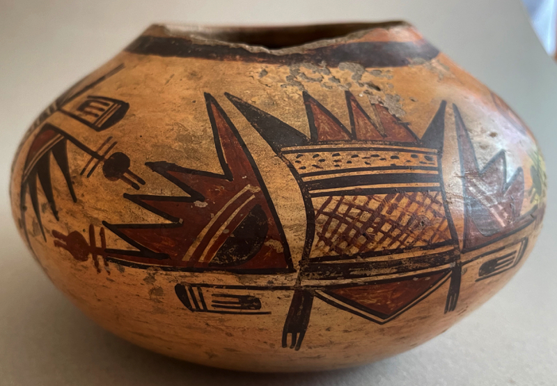 Hopi Polychrome Sikyatki Revival Style Pottery Jar by Nampeyo